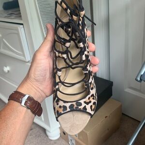 ZARA BASIC women suede shoes